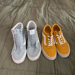Vans size 7.5 bundle women